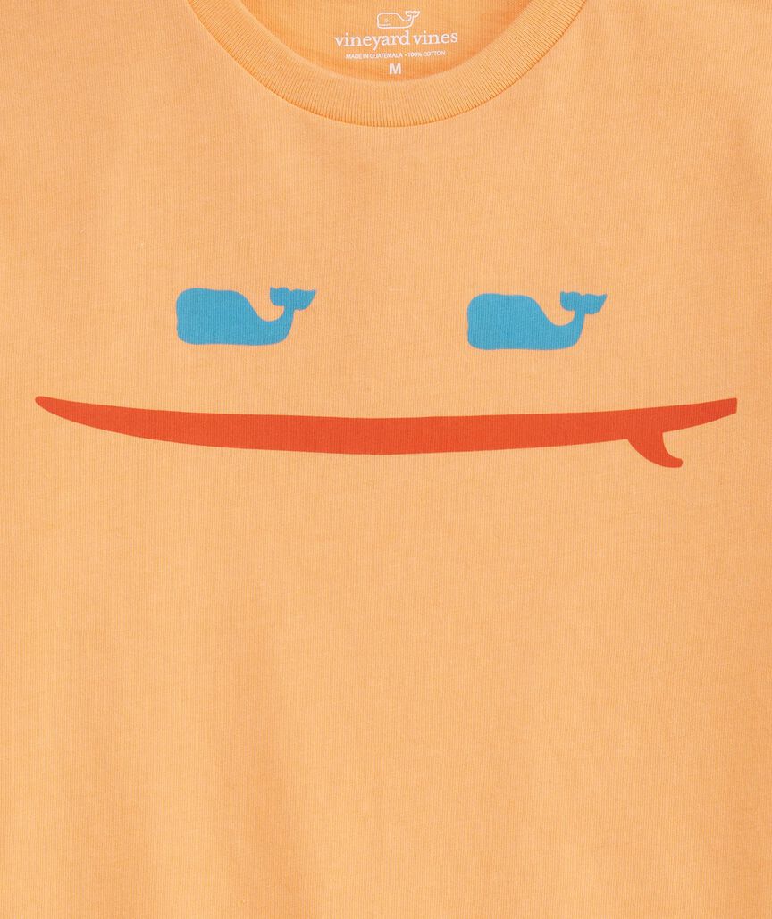 Boys' Surf Logo Smiley Short-Sleeve Tee