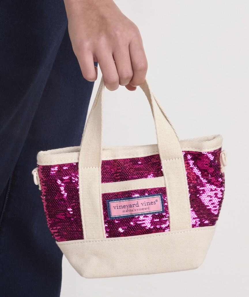 Girls' Sequin Mini Tote