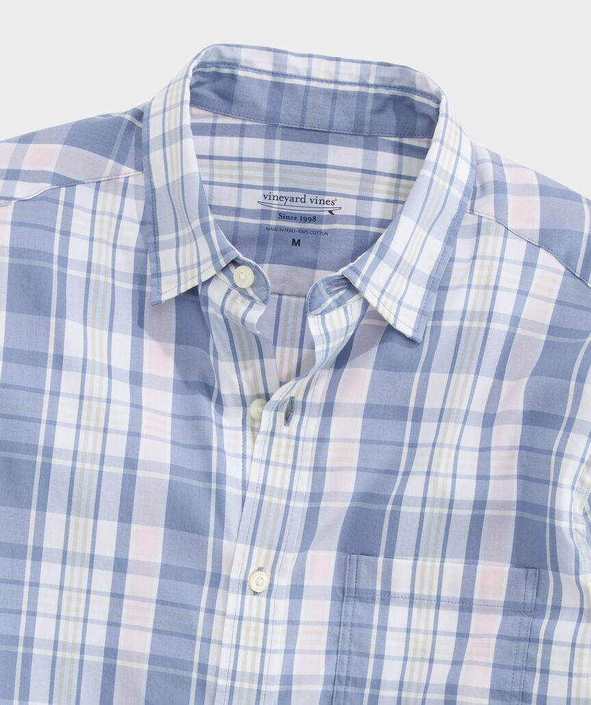 Performance Beachcomber Plaid Sundown Shirt