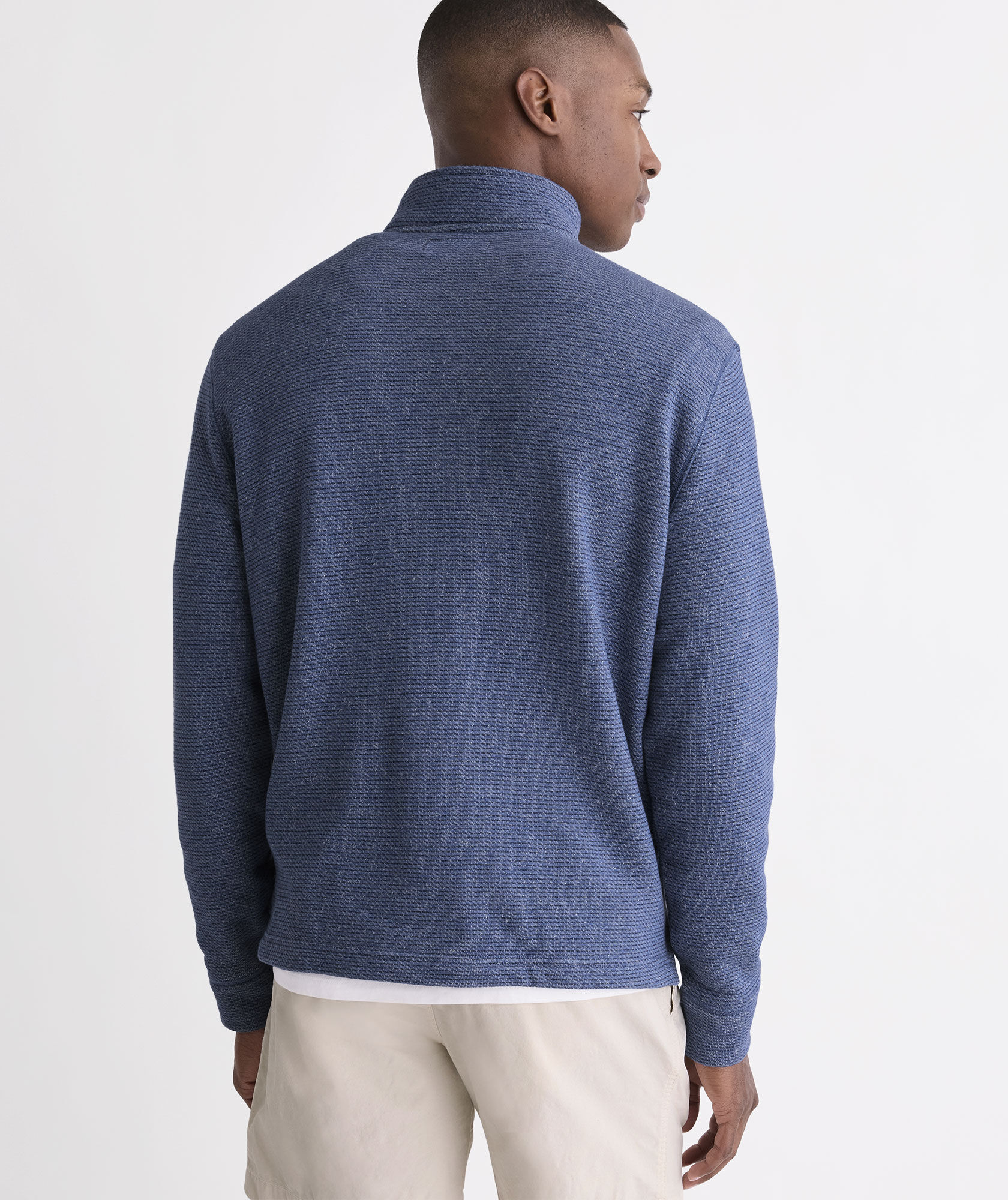 Shop Tidal Terry Button Mockneck at vineyard vines