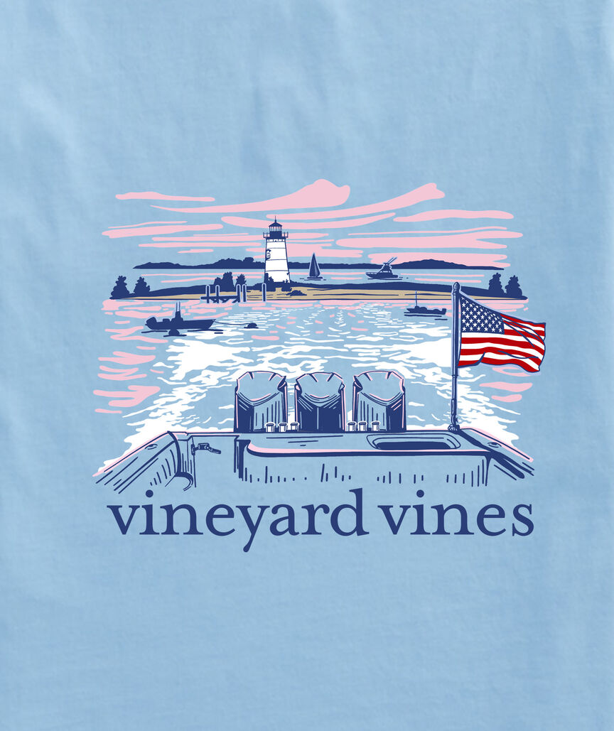 OUTLET Lighthouse Wakes Short-Sleeve Pocket Tee