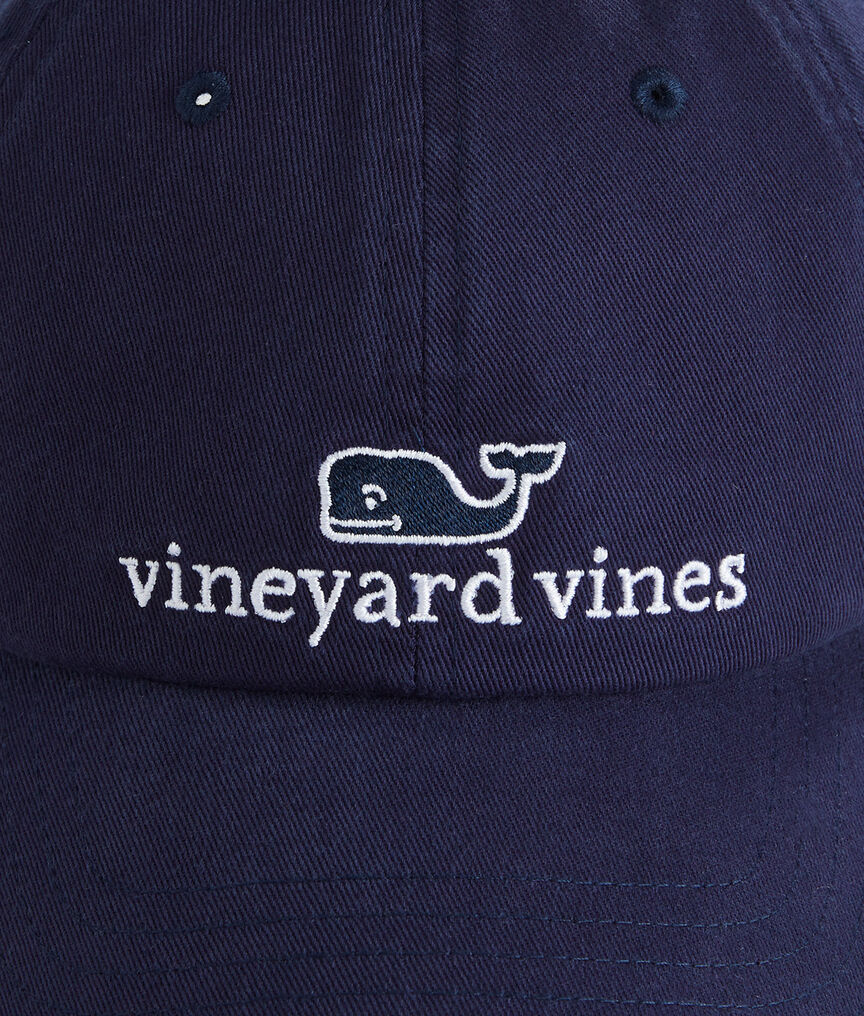 OUTLET vineyard vines Logo Baseball Hat