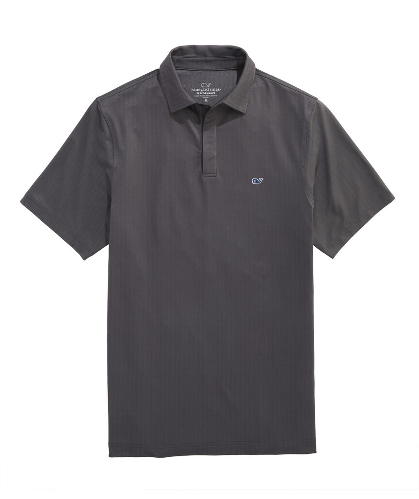 OUTLET Herringbone Performance Polo