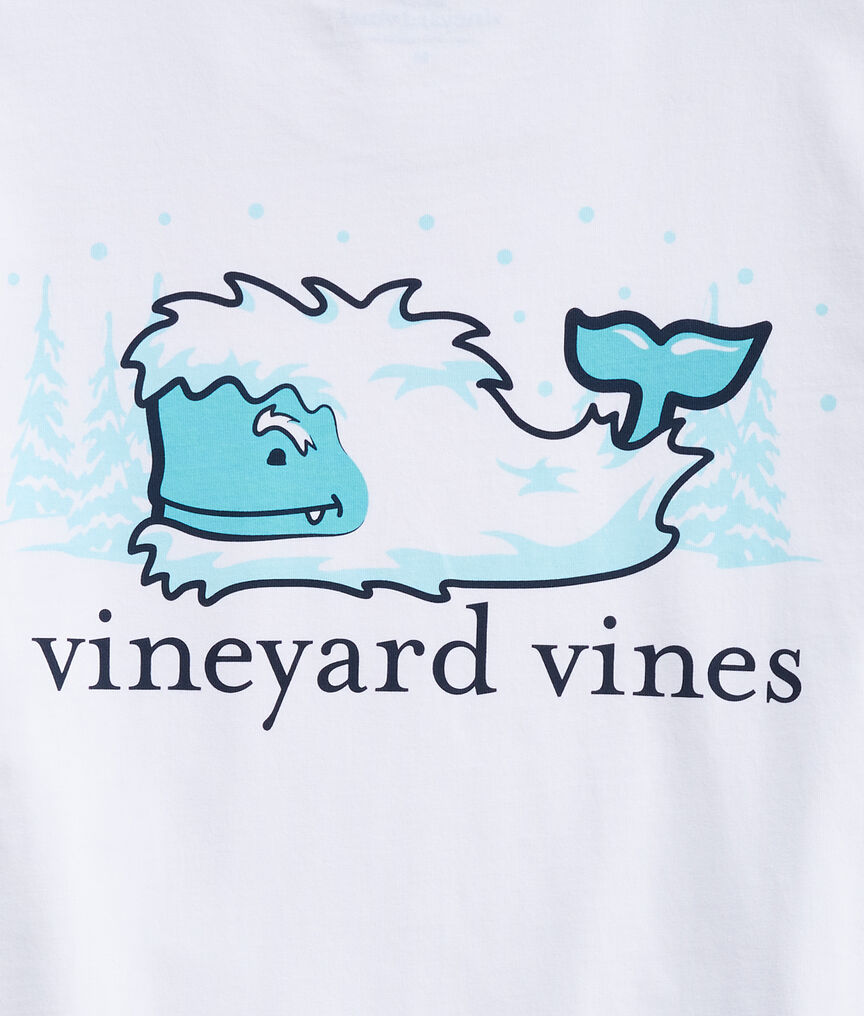 Yeti Whale Spotting Long-Sleeve Pocket Tee