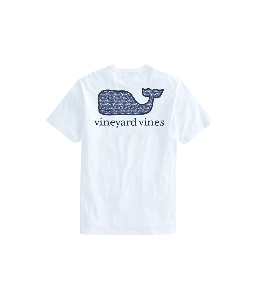 OUTLET Dolphin Whale Short-Sleeve Pocket Tee