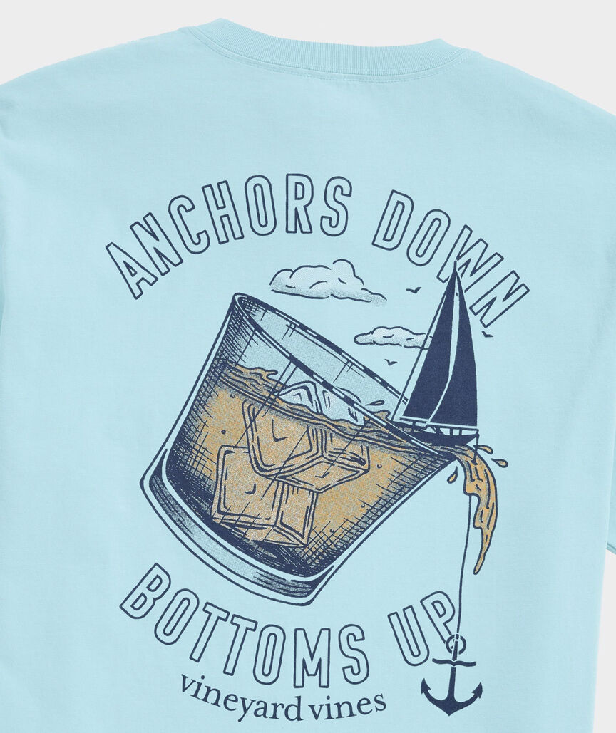 Anchors Down Bottoms Up Short-Sleeve Tee