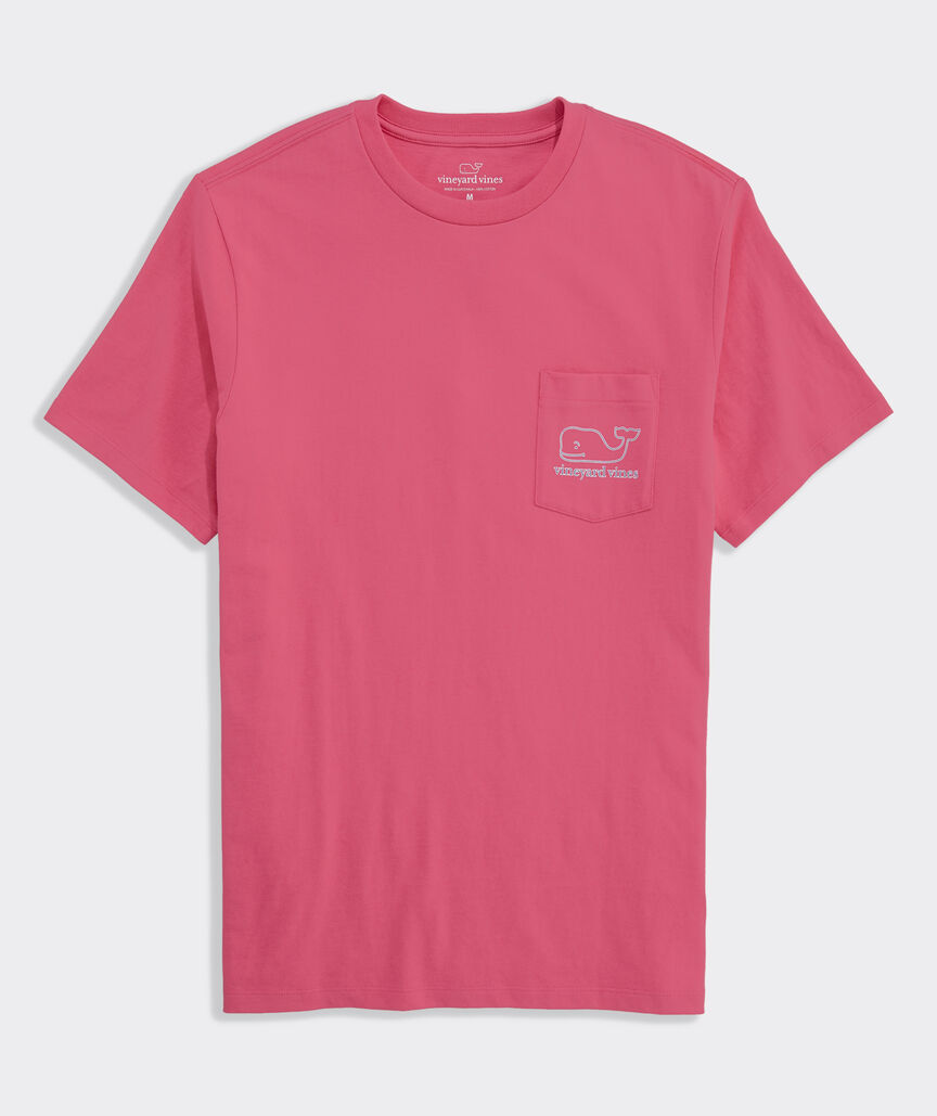 Stripe Whale Short-Sleeve Pocket Tee