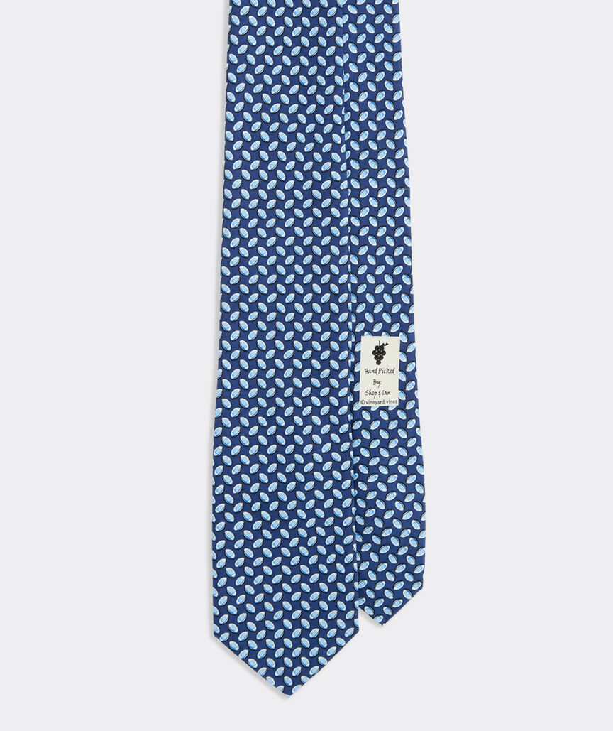 Football Toss Silk Tie
