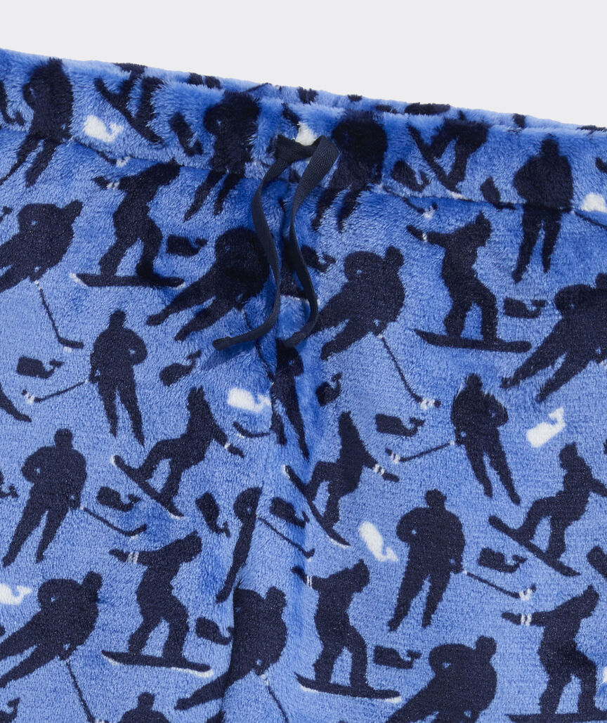 Boys' High Pile Pajama Pants