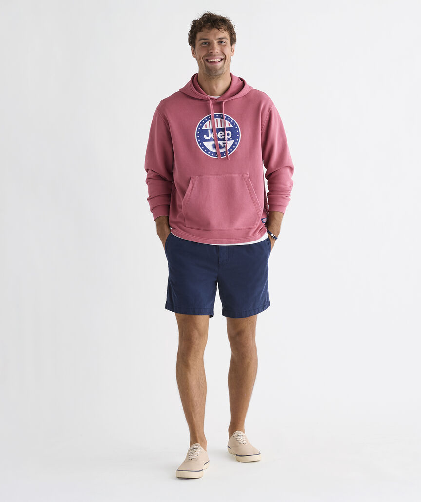 Jeep Collection Medallion Surf Terry Hoodie