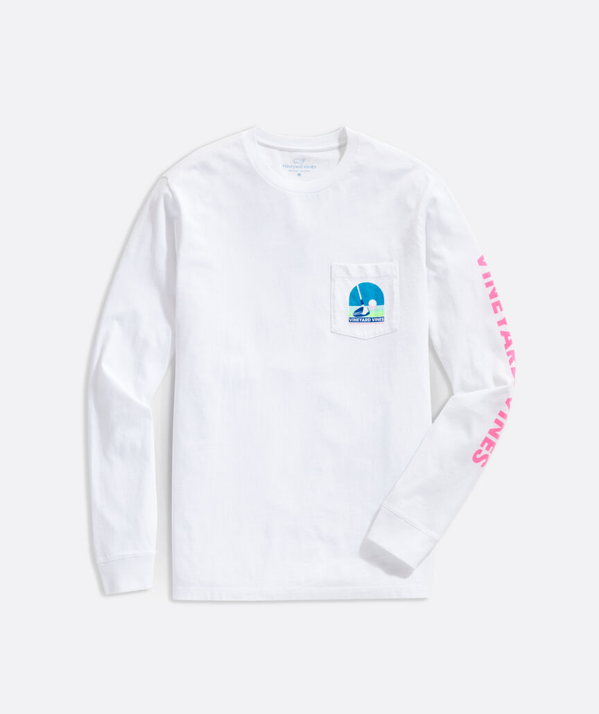 Tee Time Long-Sleeve Pocket Tee
