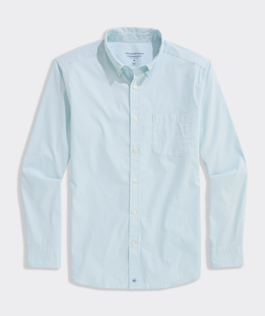 Performance Cotton Breakwater Solid Shirt