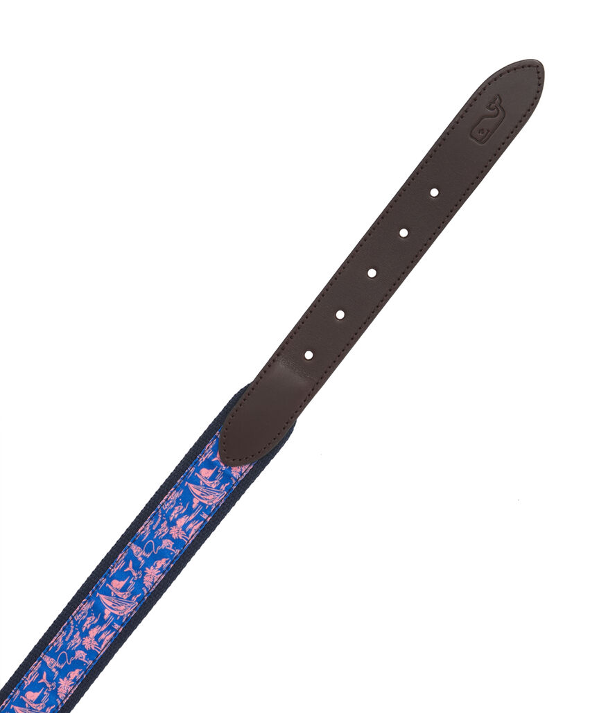 OUTLET Island Bungalow Canvas Club Belt