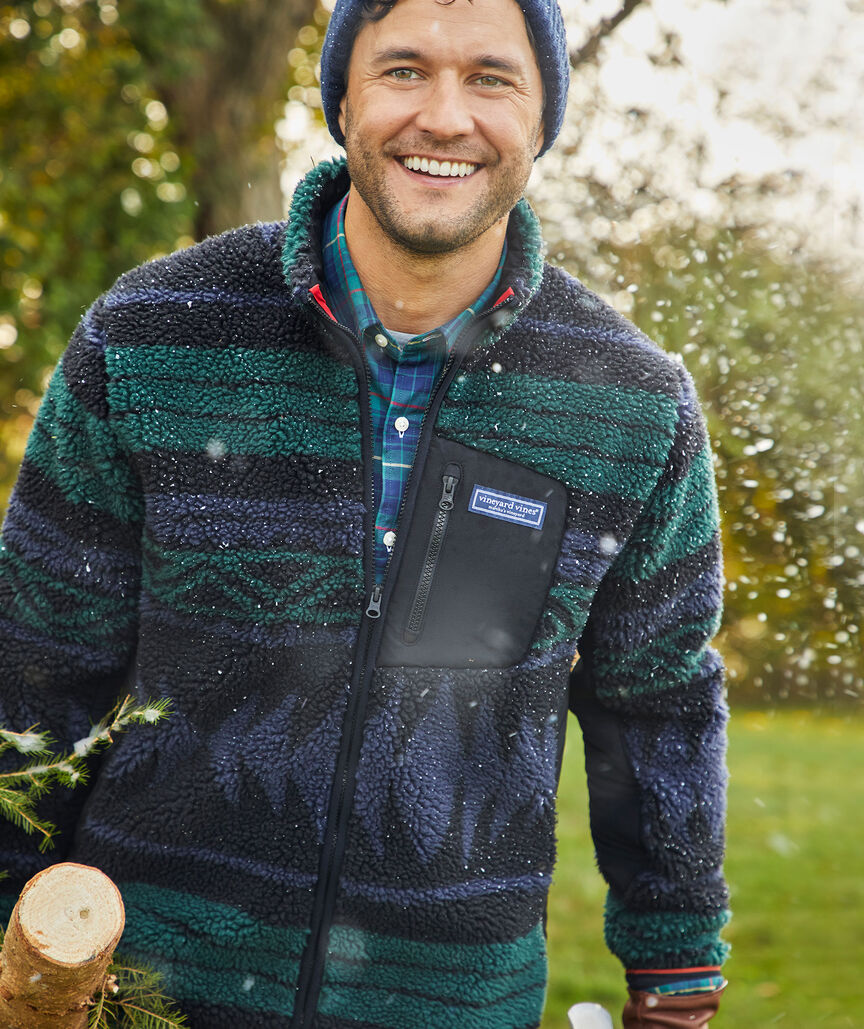 Sherpa Fleece Full-Zip Jacket