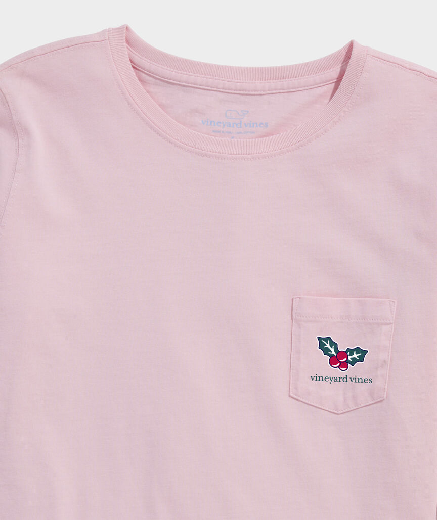 Holiday Cheer Long-Sleeve Pocket Tee