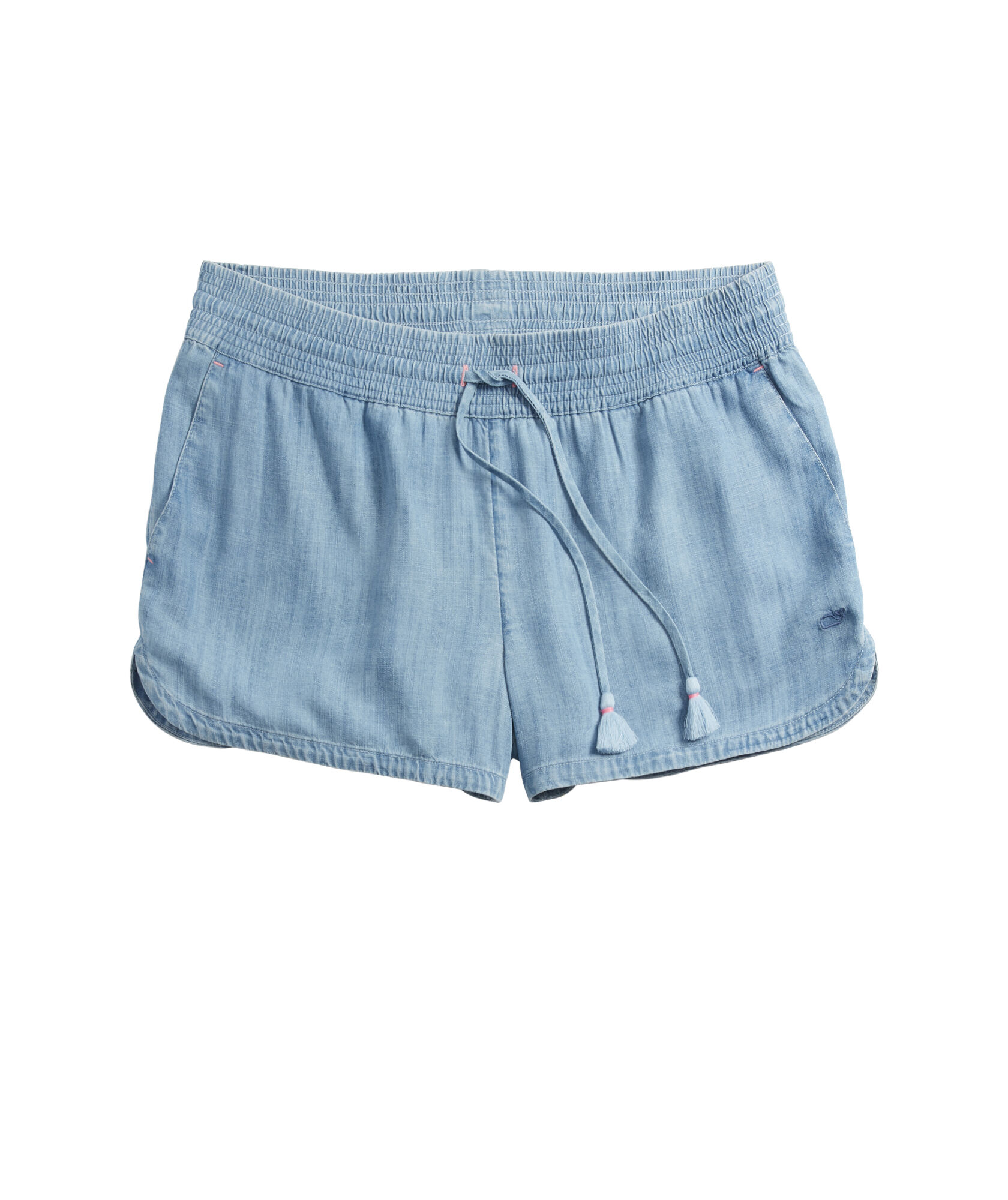 OUTLET Chambray Pull-On Shorts