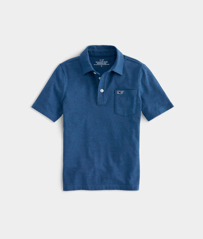 Vineyard Vines Kids' Edgartown Polo Shirt (Blue) (Size: 2T) (100% Cotton)