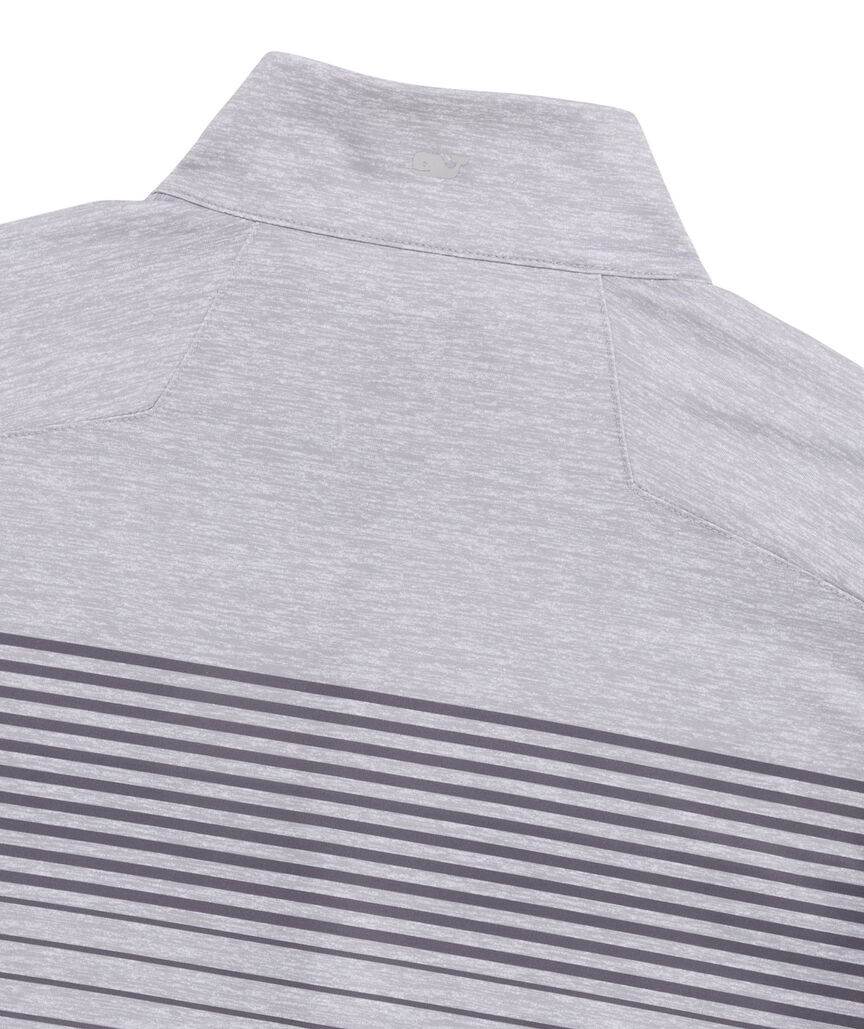 OUTLET Striped Performance Quarter-Zip