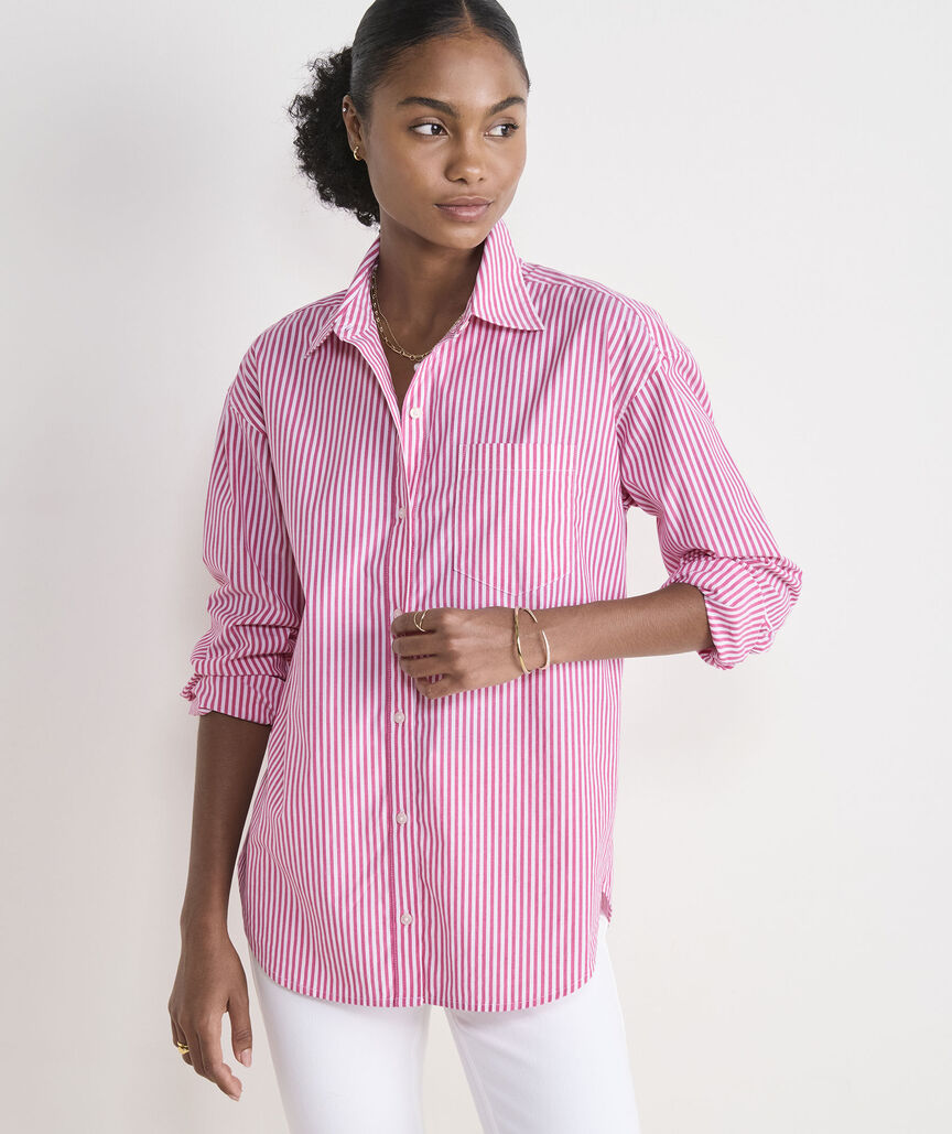 Birdie Poplin Button-Down