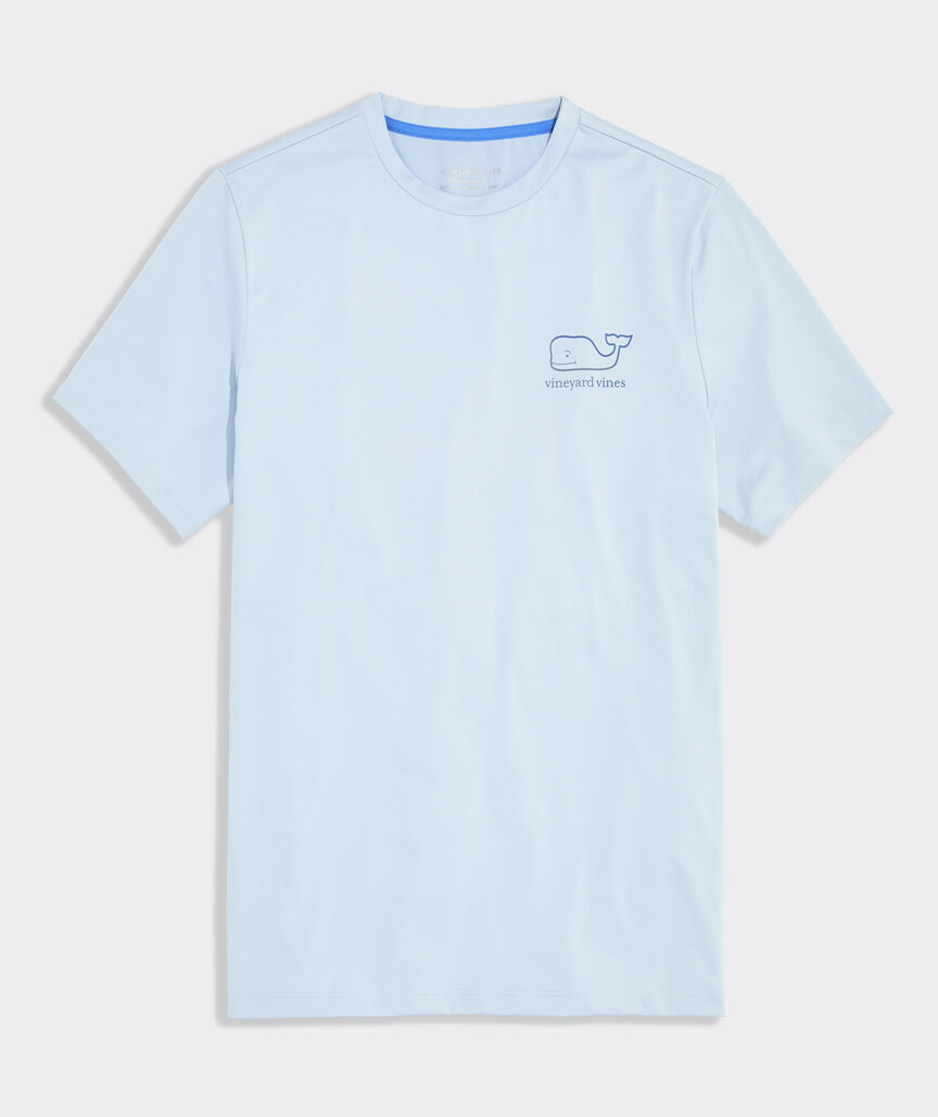Performance Burgee Whale Short-Sleeve Harbor Tee