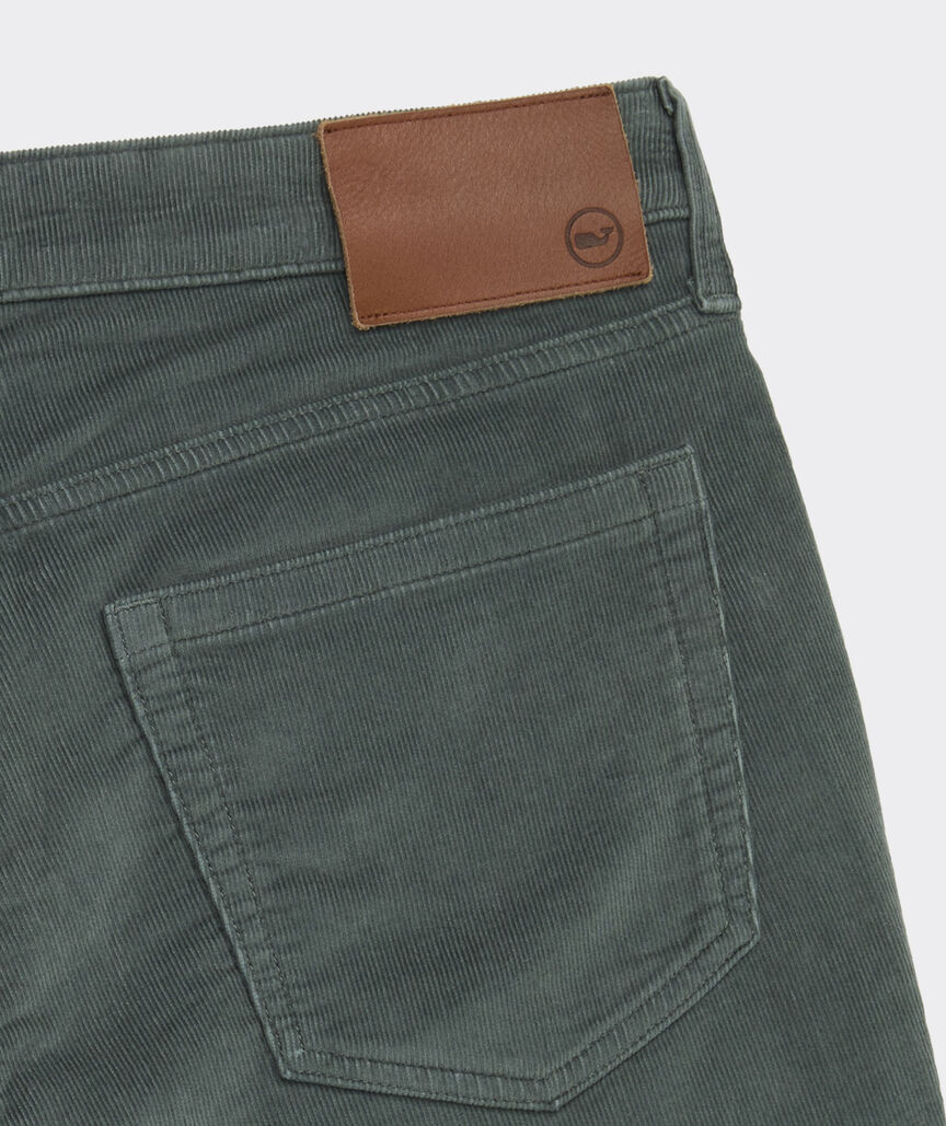 Stretch Terry Cord 5-Pocket Pants
