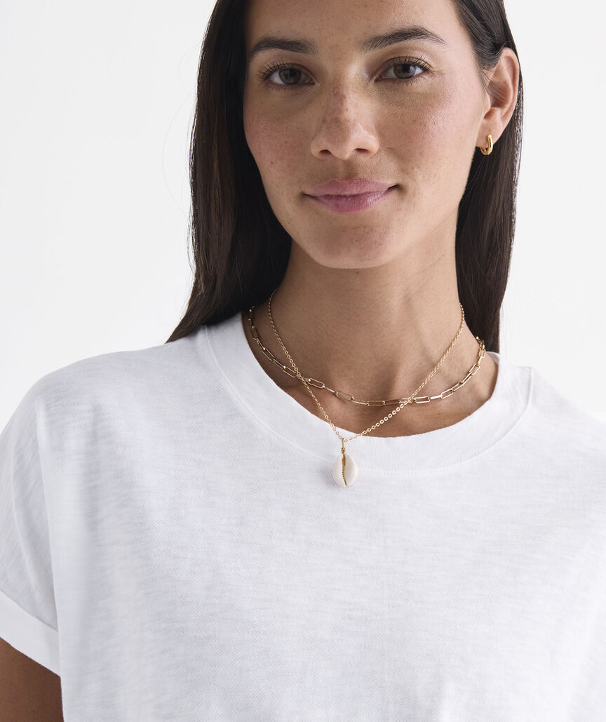 Slub Jersey Pullover Tee