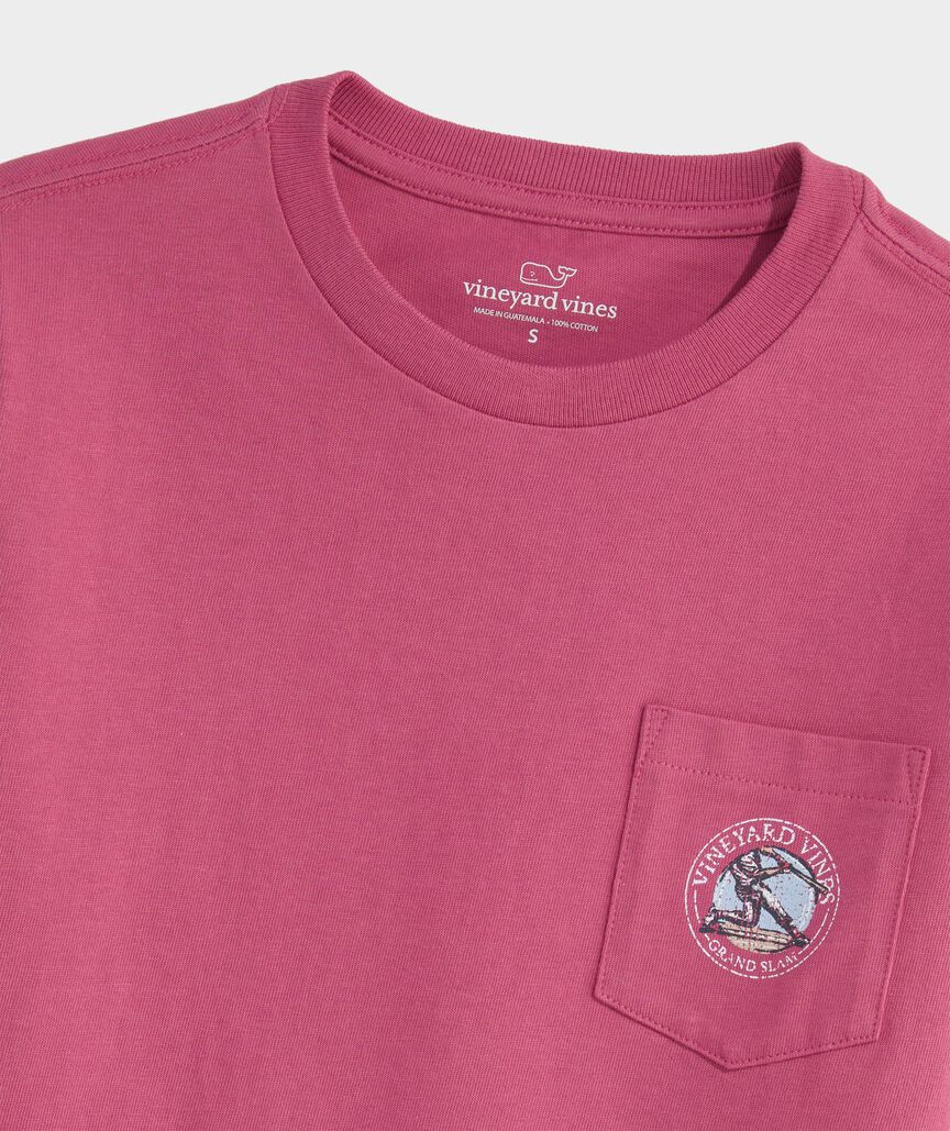 Boys' Grand Slam Baseball Short-Sleeve Pocket Tee
