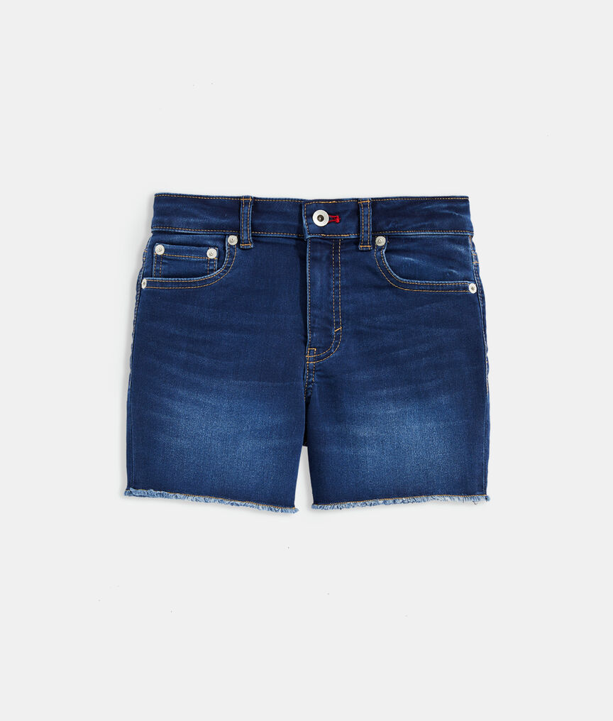 Girls' Indigo Denim Shorts