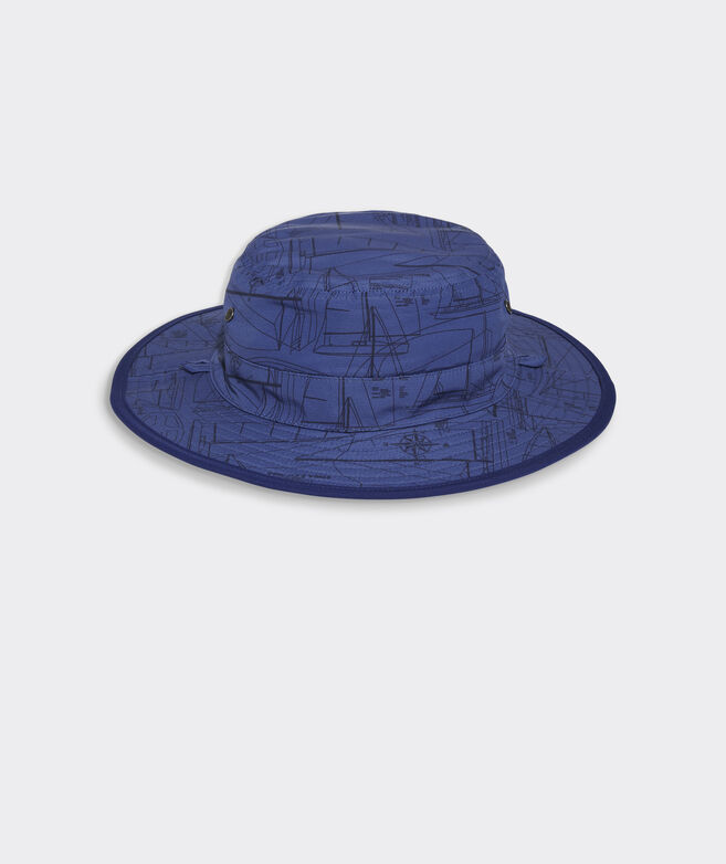 Shop Sail Blueprint Reversible Bucket Hat at vineyard vines