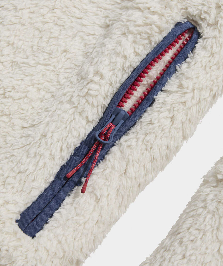 New England High-Pile Fleece Quarter-Zip