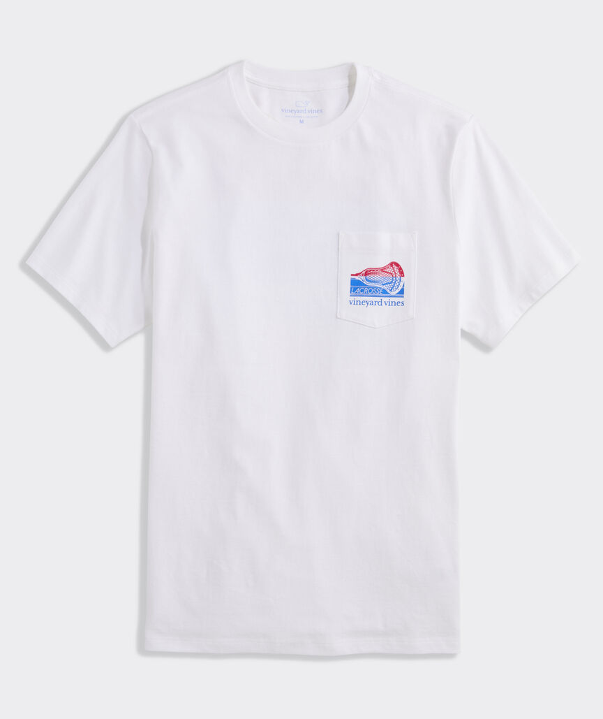 Lacrosse Head Short-Sleeve Pocket Tee