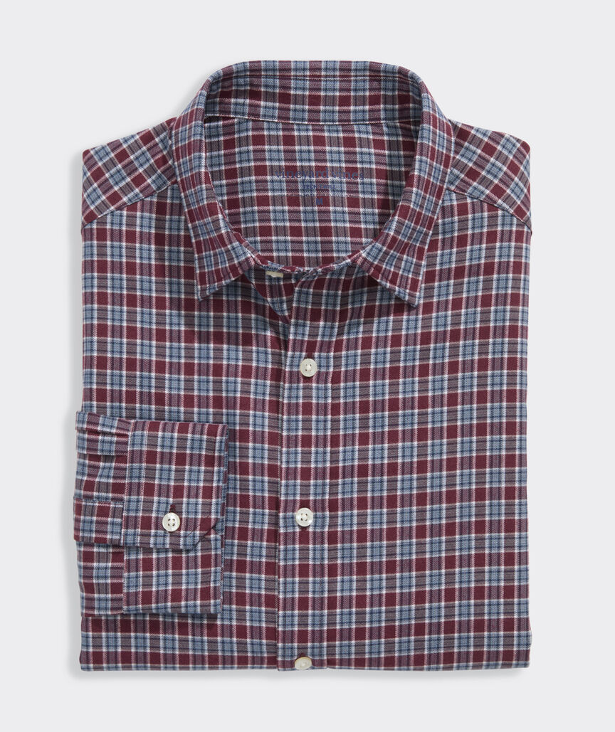 Performance Brushed Tech Twill Kendrick Check Shirt