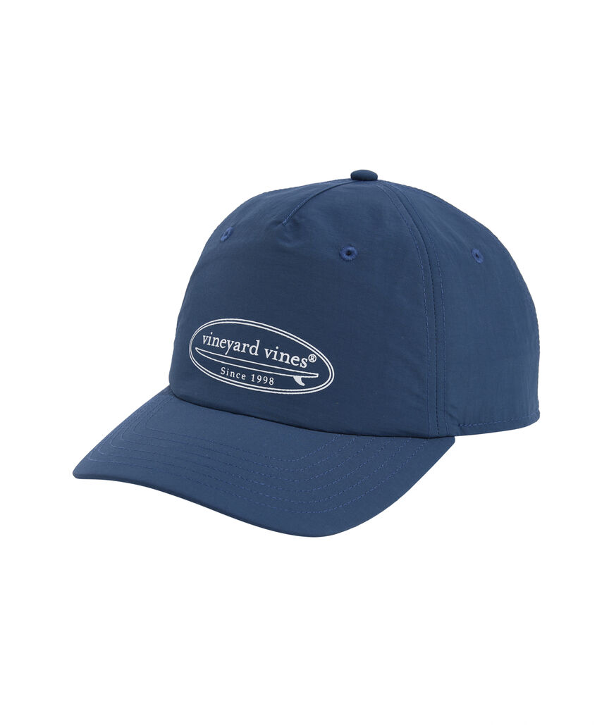OUTLET Surf Logo Graphic Five Panel Nylon Hat