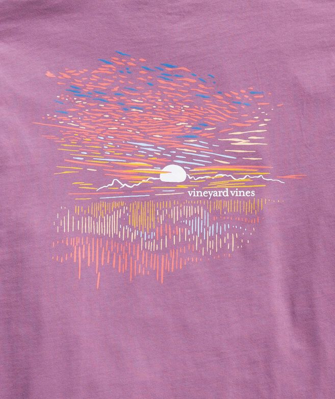 Etched Sunset Long-Sleeve Tee