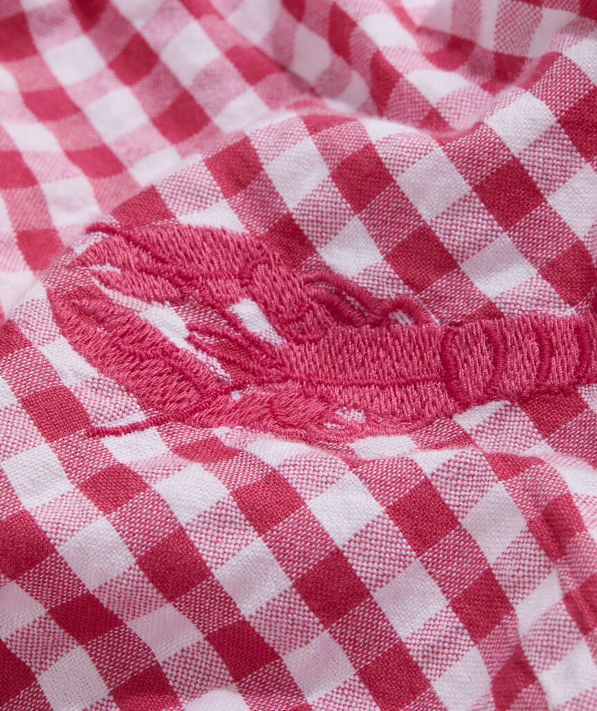 Ainsley Lobster Embroidered Dress