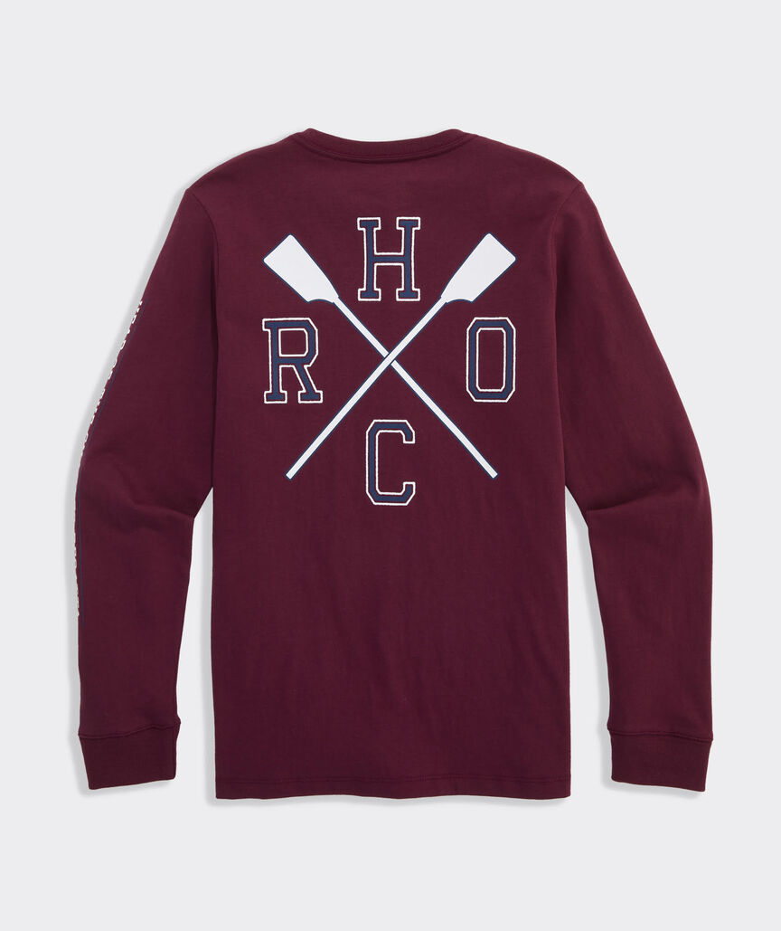 Head Of The Charles® Kids' Circular Star Long-Sleeve Pocket Tee