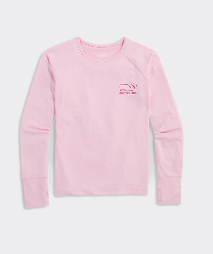 Girls' Whale Harbor Performance Long-Sleeve Tee