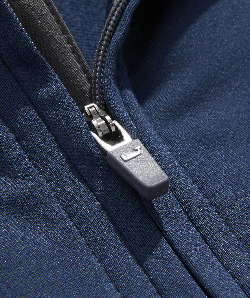 Performance American Flag Whale Clubhouse Quarter-Zip