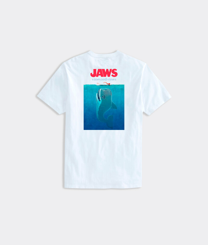vineyard vines x JAWS Limited-Edition Poster Short-Sleeve Pocket Tee