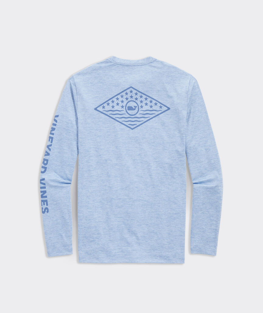 Shop Stars & Sea LongSleeve Harbor Performance Tee at vineyard vines