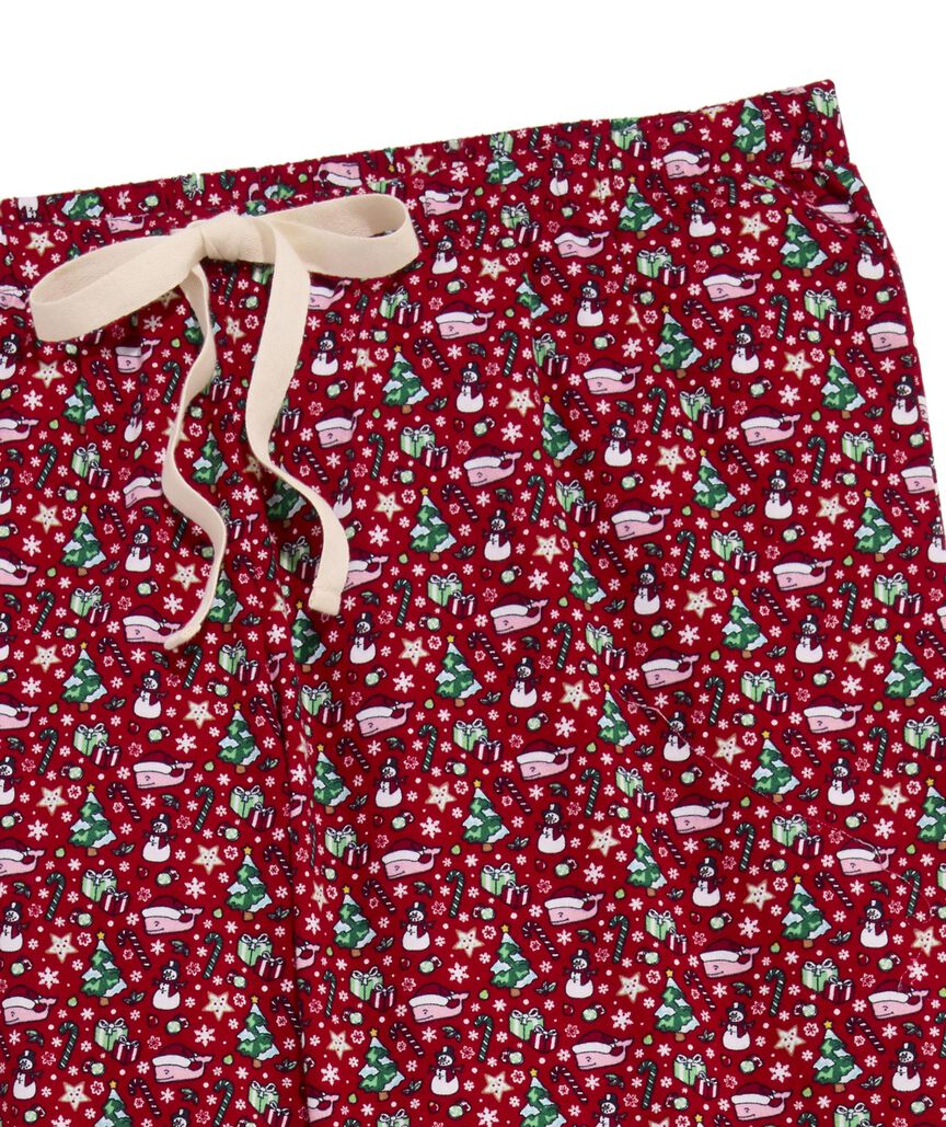 OUTLET Women's Holiday Whales Lounge Pants