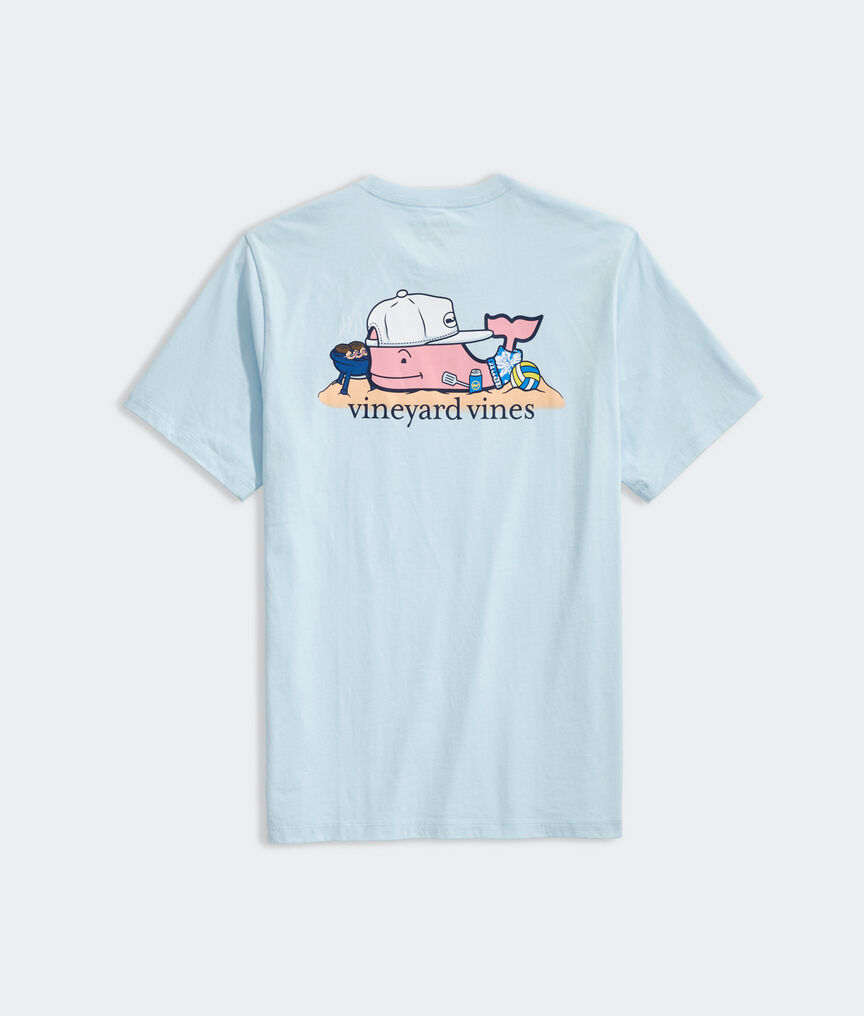 Shop Beach BBQ Whale Short-Sleeve Pocket Tee at vineyard vines