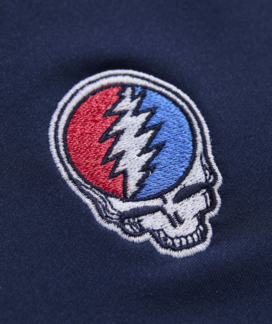 Grateful Dead x vineyard vines Performance Clubhouse Quarter-Zip
