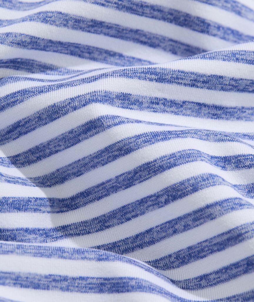 Performance Heathered Winstead Stripe Sankaty Polo