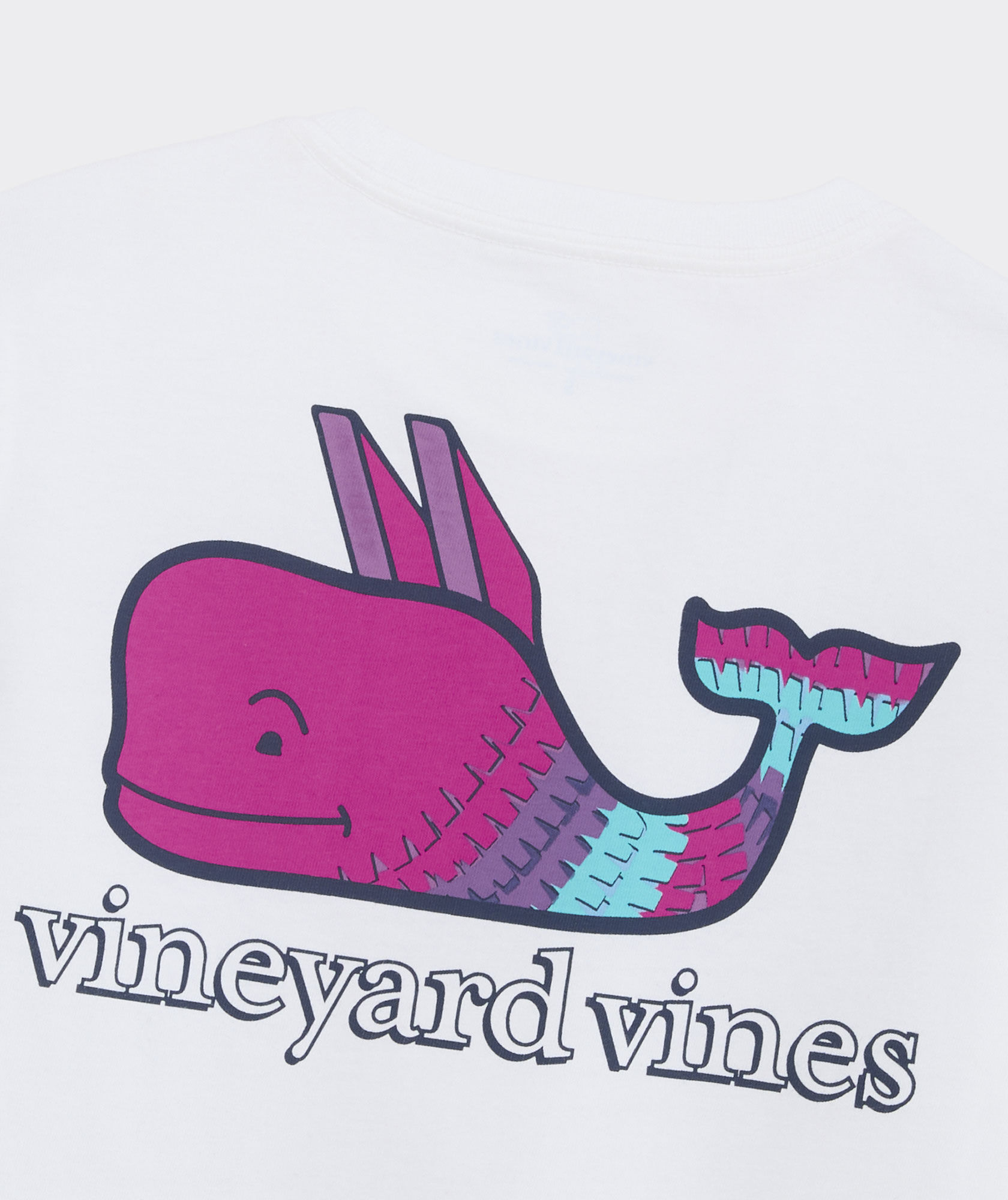 Boys' Piñata Whale Long-Sleeve Pocket Tee