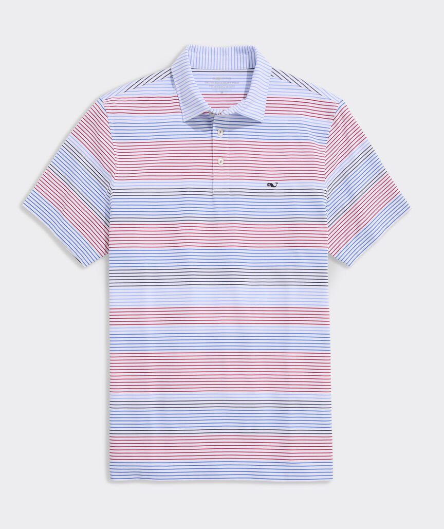 Performance Harborview Stripe Sankaty Polo