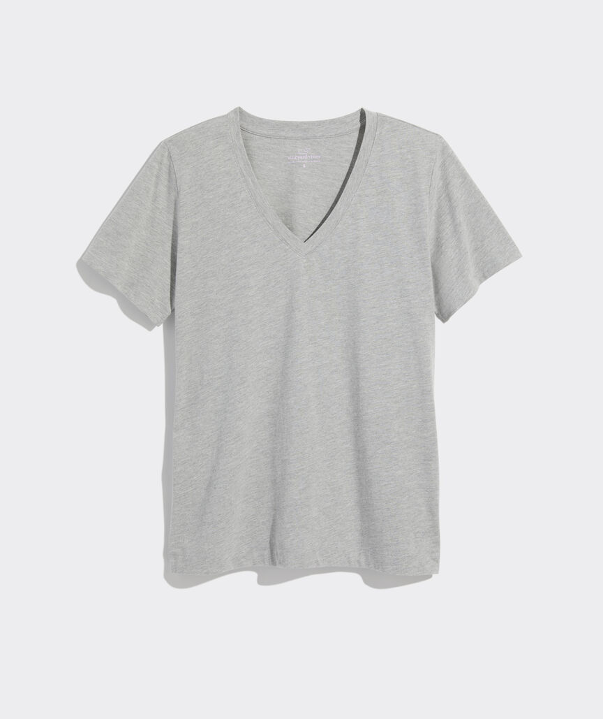 Supima® Cotton V-Neck Tee
