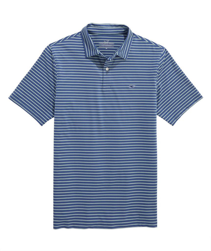 OUTLET Stripe Performance Polo