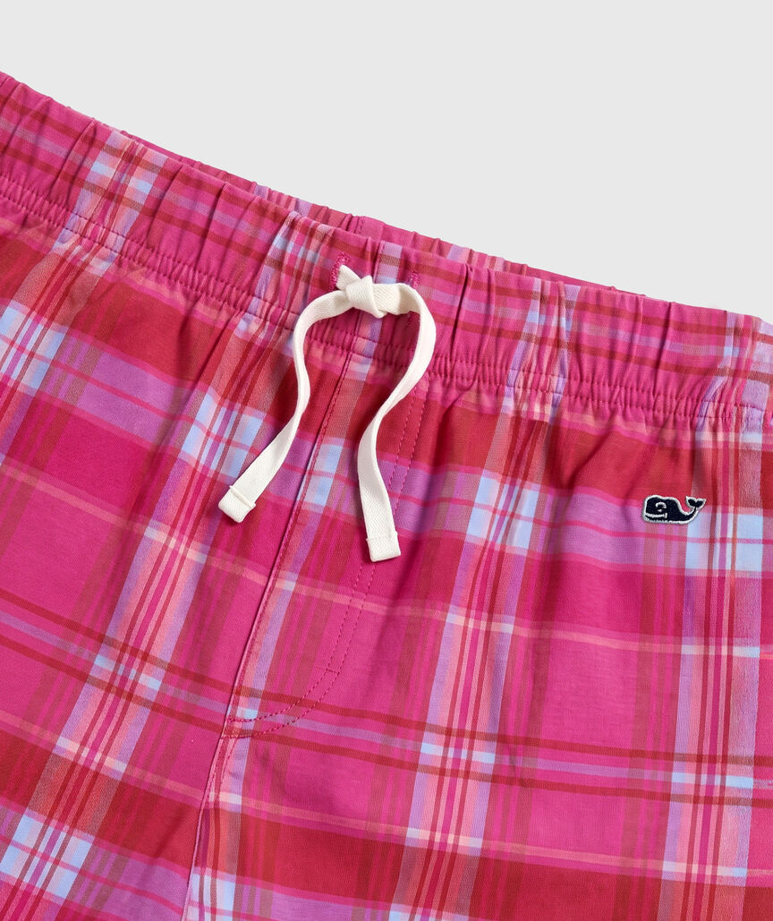 OUTLET Girls' Party Plaid Pajama Pant