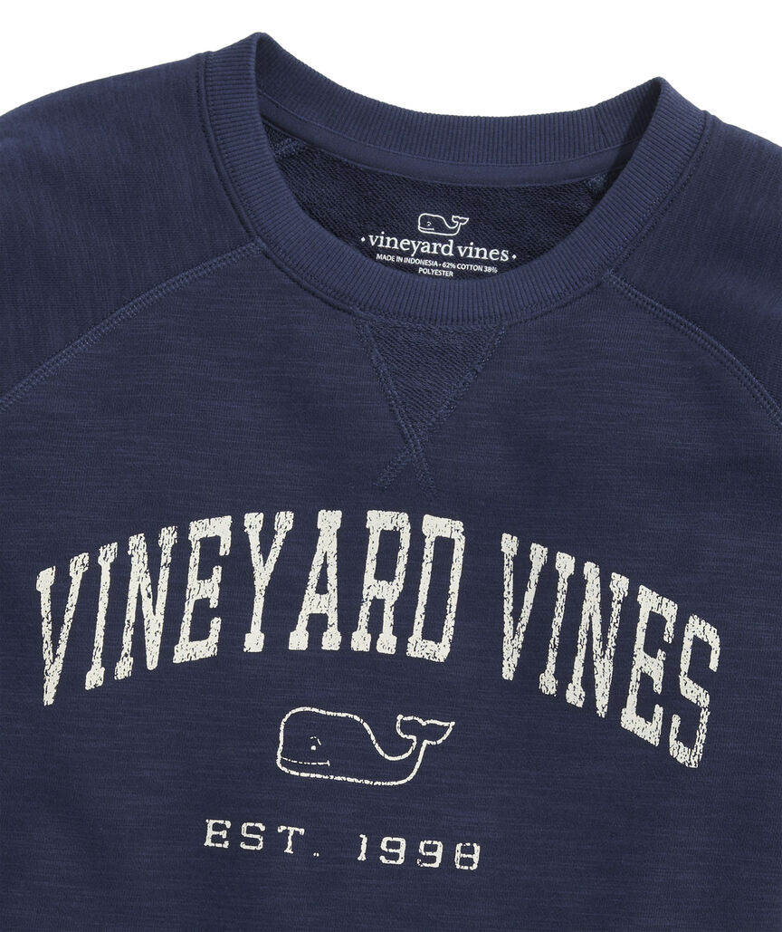 OUTLET Women's Slub Graphic Terry Crewneck